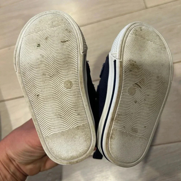 First‎ impressions navy Velcro strap sneakers - Picture 5 of 8